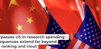 In a span of a few years, China has outstripped the U.S. in scientific publications, spending and patents. AP Photo/Andy Wong